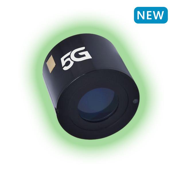 Official Exosens 5G image intensifier tube on a white background